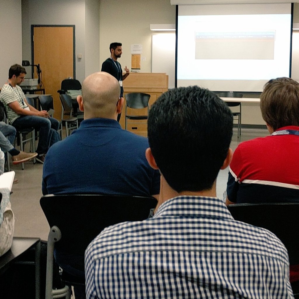 webmktr's tweet image. Latif from @RoadmunkApp killing it, discussing product design at ProductCamp Toronto cc @LatifNanji