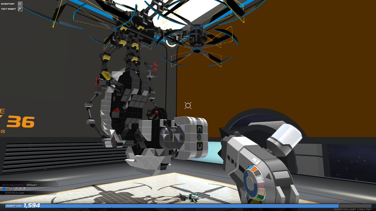 DionisosLP's tweet photo. @Robocraftgame GLADOS !! ''i don't hate you '' https://t.co/jux6PdEbaB