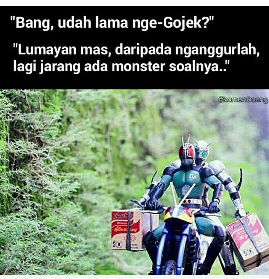 Meme Lucu Gojek Pos DP BBM