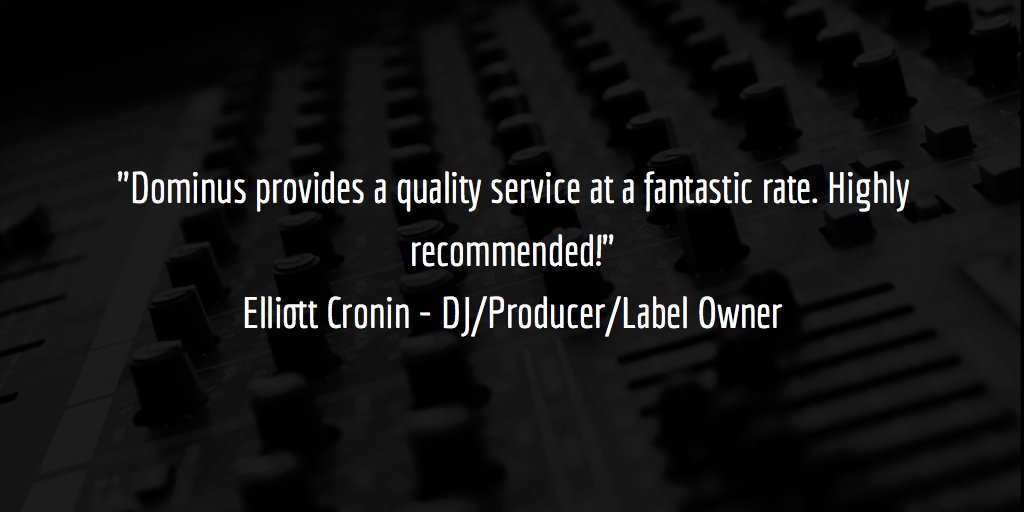 Dominus Mastering tweet media