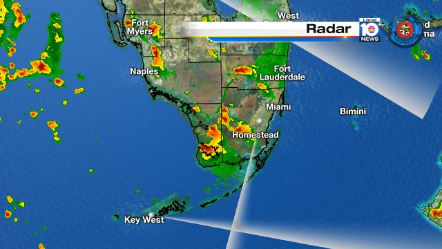 Showers and storm remain in the forecast for Sunday. @TrentAricTV has your forecast on Local 10 at 5, 6 and 11pm https://t.co/8s3j21AVr7