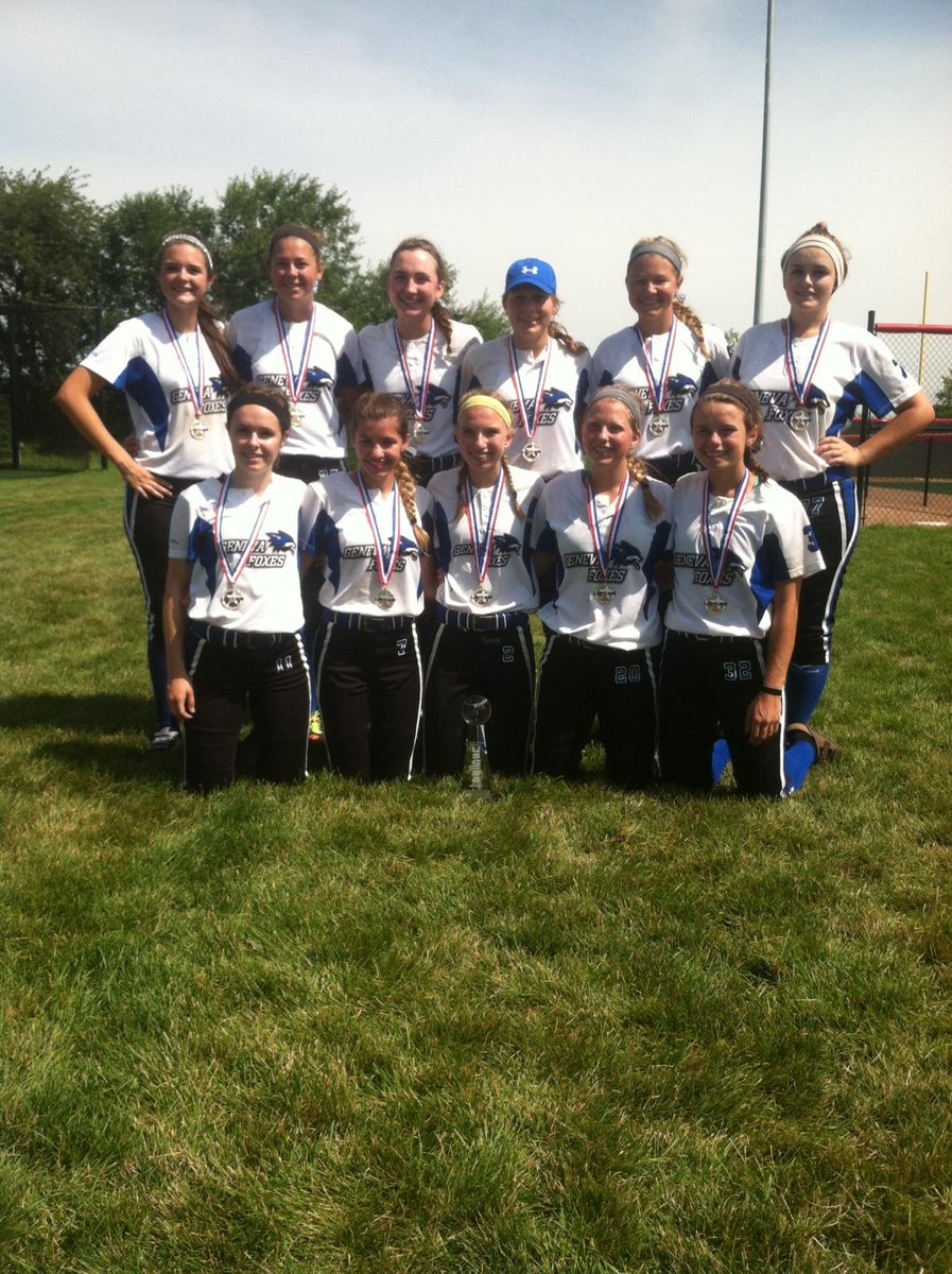 GenevaFoxes's tweet photo. Congratulations to our 16U Team! 5th place out of 37 teams at the USSSA National Championship Great Lakes in Peoria. https://t.co/Hryx5rb2cW