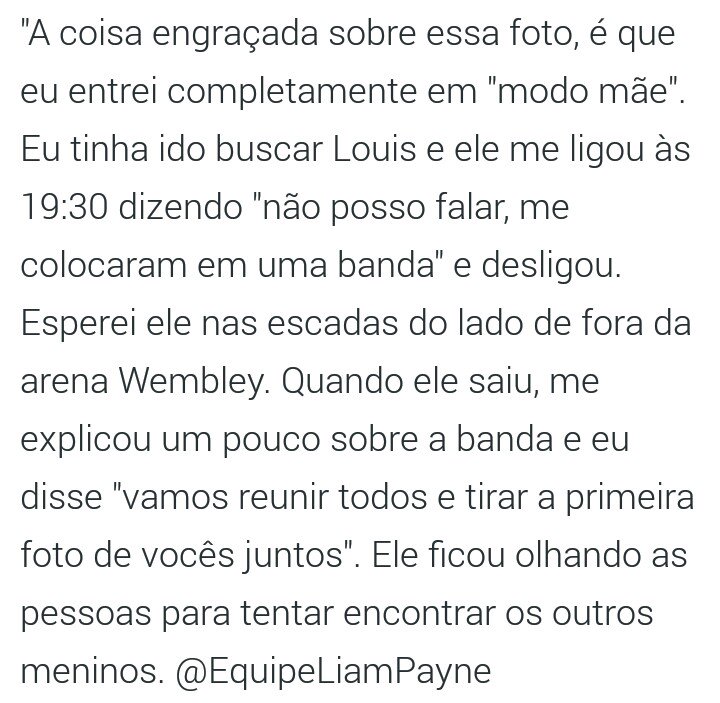 WhatsNewInMusic's tweet photo. Jay (mãe do Louis) via Facebook. #6yearsof1D https://t.co/fii31iq2gn