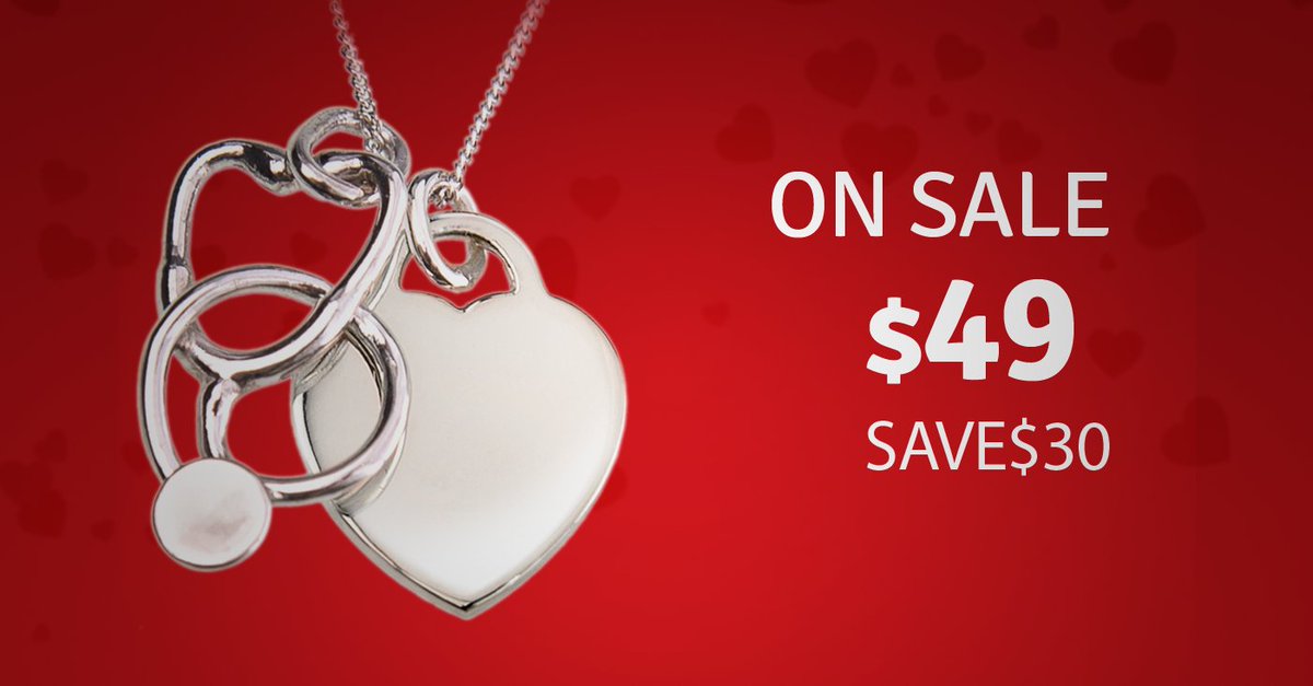 Now save $30 on a silver Heart and Stethoscope necklace heartanurse.com/#!store/m5ugh #nurses #heartanurse