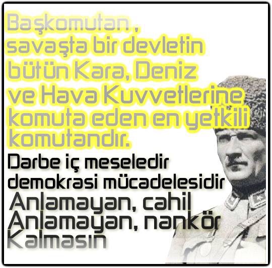 EvitanNeslihan's tweet photo. #BAŞKOMUTANATATÜRK https://t.co/aMlVYzh4NB