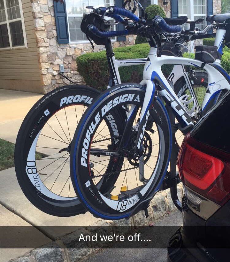 EB1air's tweet photo. @maxfennell were coming for you tomorrow @BodybyBria #teamlevelen @NYCTRIATHLON #NYC #nyctri #fuji #felt @Levelen4u https://t.co/49QKMoj8zL