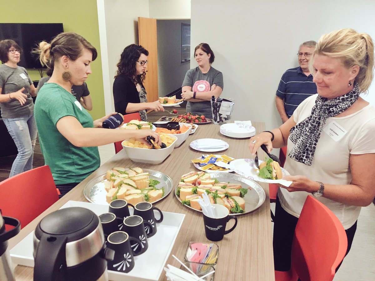 tctoastandtech's tweet image. Our #introToJS sponsor, @ImprovingTC is spoiling us this weekend! Taking a lunch break to let new concepts sink in.