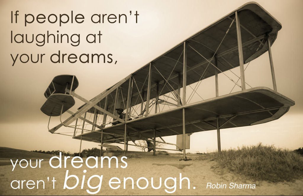~ Dream BIG ~
&amp; take the matching accompanying
supporting actions ... the bigger U !