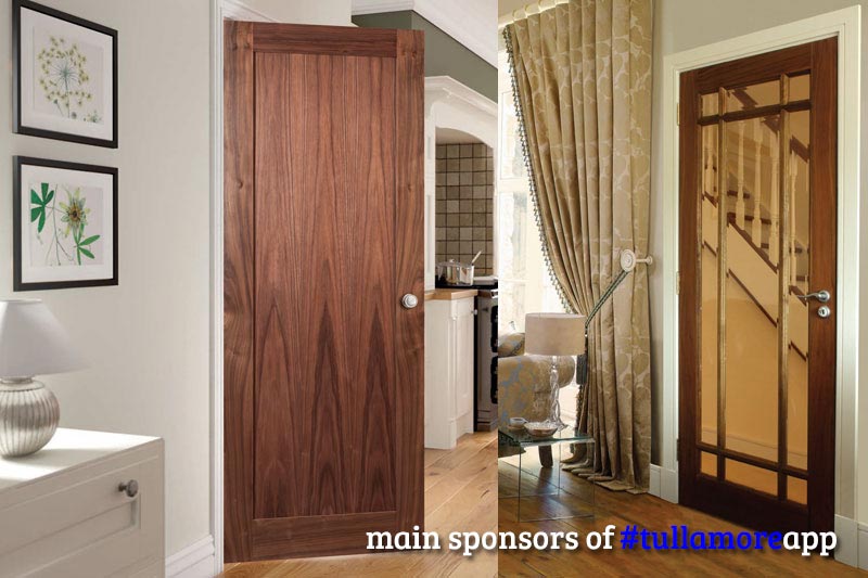 DoorsetsIreland's tweet photo. Walnut NM5 & the NM5G Bevelled are available for order from https://t.co/1Hvj7yOKgO proud sponsors of #tullamoreapp https://t.co/fLCRlzhC8O