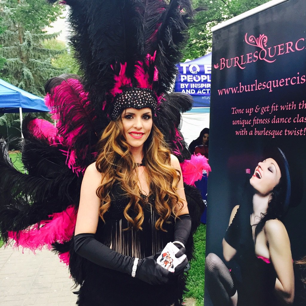 Burlesquercise's tweet photo. Join us @FIESTAVAL July 23 &amp; 24! #yycburlesquercise #yycburlesque #yycdance .... https://t.co/IAD8nLcfSJ https://t.co/YQ63byHMLQ