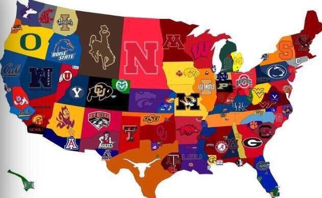 Sports_Wisdom_'s tweet photo. One day closer. Retweet if you are ready for the college football season! 🏈 https://t.co/GULGzugXR8