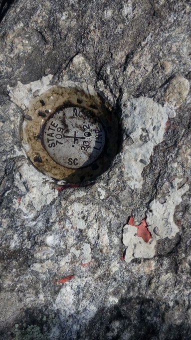 The highest point in South Carolina and the border of North and South Carolina was s great hike https://t<a href="/tag/camprincess"class="tags"><span>#camprincess</span></a>