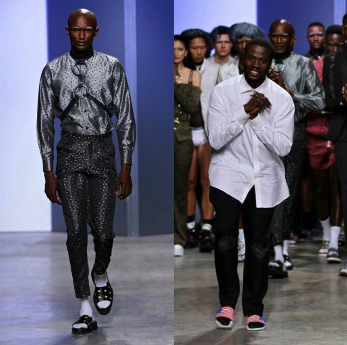 fernafrikmedia's tweet photo. Tokyo James collection at the South African Menswear Week 2016 #TokyoJames #SAMW2016 - https://t.co/aA1ndixcTq https://t.co/Lk9UroXLNa
