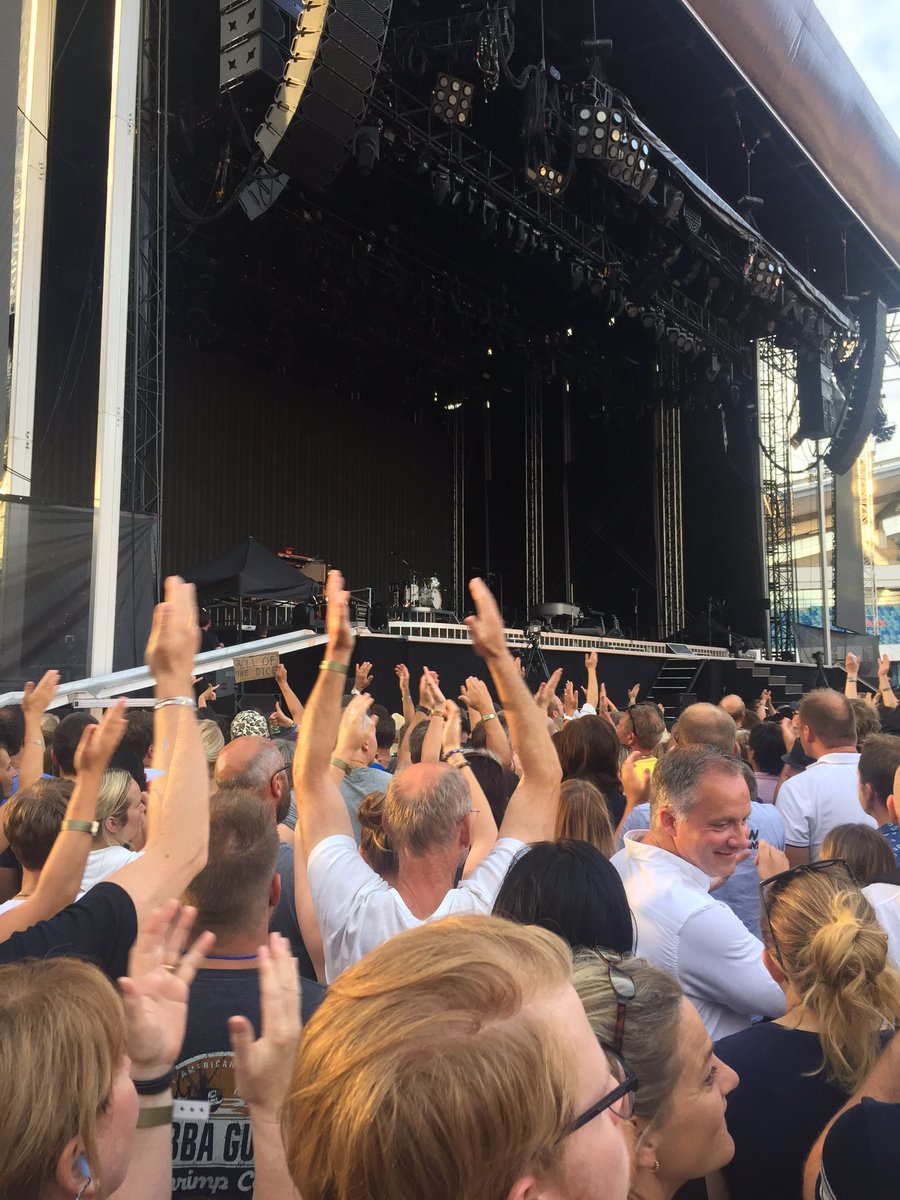 Närmre än någonsin och kanske sista gången. #bruceullevi2016 #trampslikeus