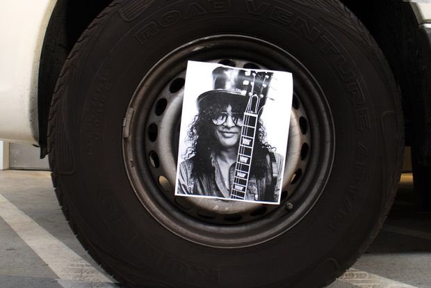 TheBrosBell's tweet photo. Don't forget to @slash your friend's tires in honor of his birthday! https://t.co/5hsmAXOkE1