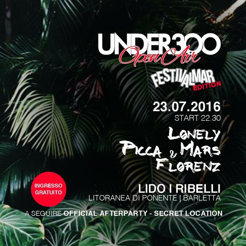 Tonight with LONELY &amp; FLORENZ - Barletta - Italy