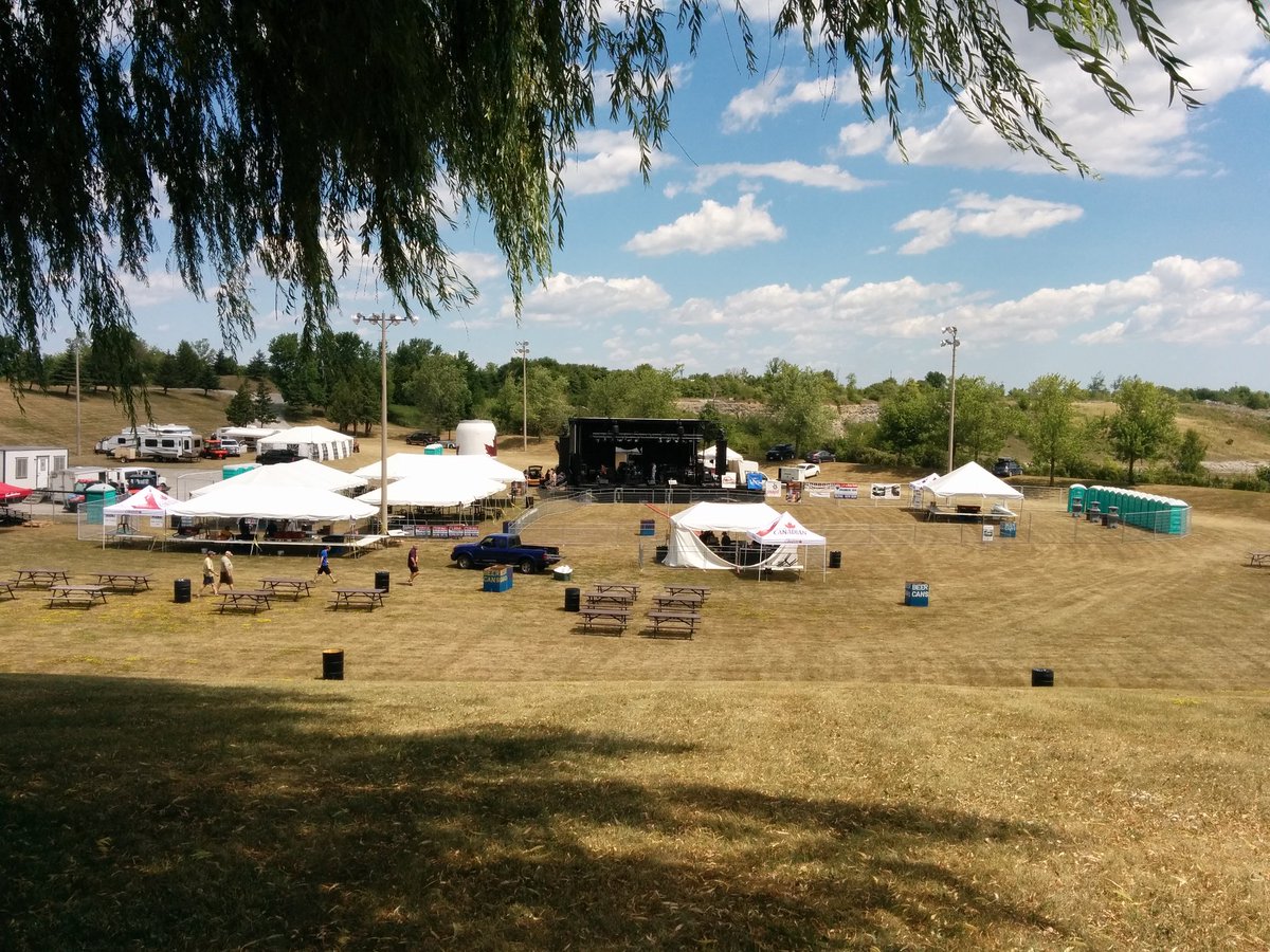 Ready to rip it up with Mudmen at Hagersville Rocks with Ty Baynton, Desire, Dry County, Alan Frew, and Gord Bamford