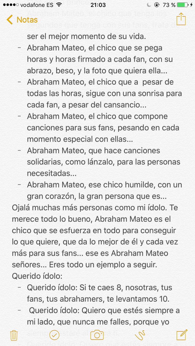 PerlaDivina12's tweet photo. @AbrahamMateoMus 
Querido ídolo: A pesar de todo lo difícil que sea, aquí vamos a seguir, para apoyarte en todo. https://t.co/kz8VLayZFV 💫🍀