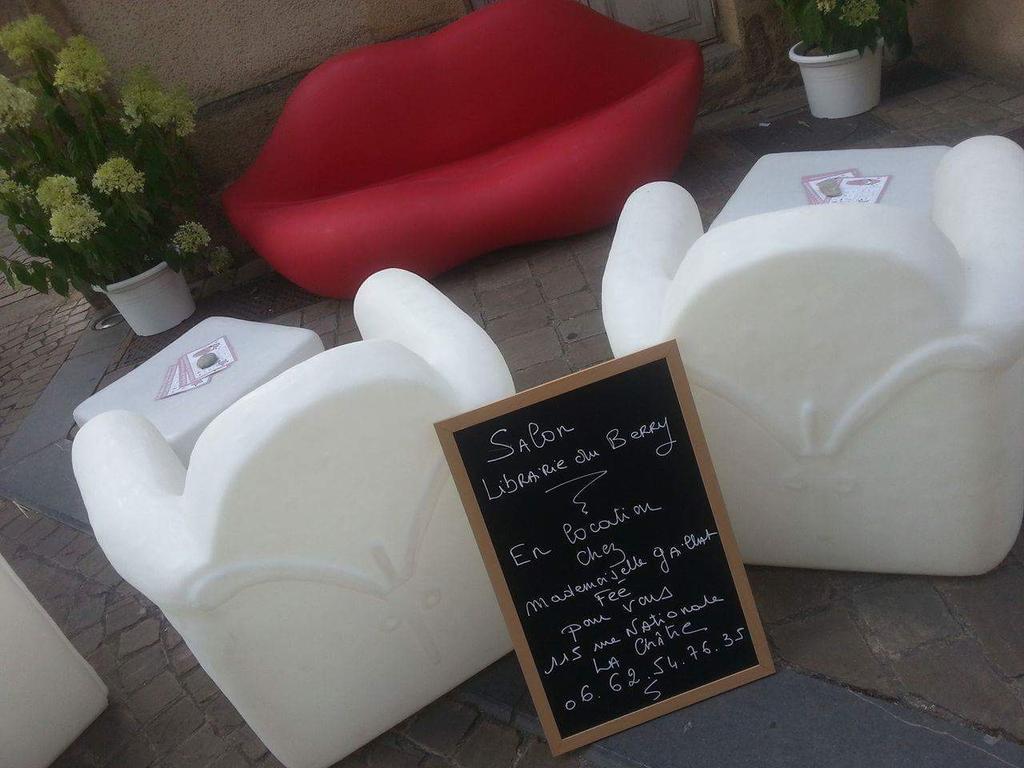 MlleGFPV's tweet photo. Merci à " La Librairie du Berry" pour sa confiance #location #locationdemobilier #slidedesign #bocca #evenementiel https://t.co/PztSL66Xei