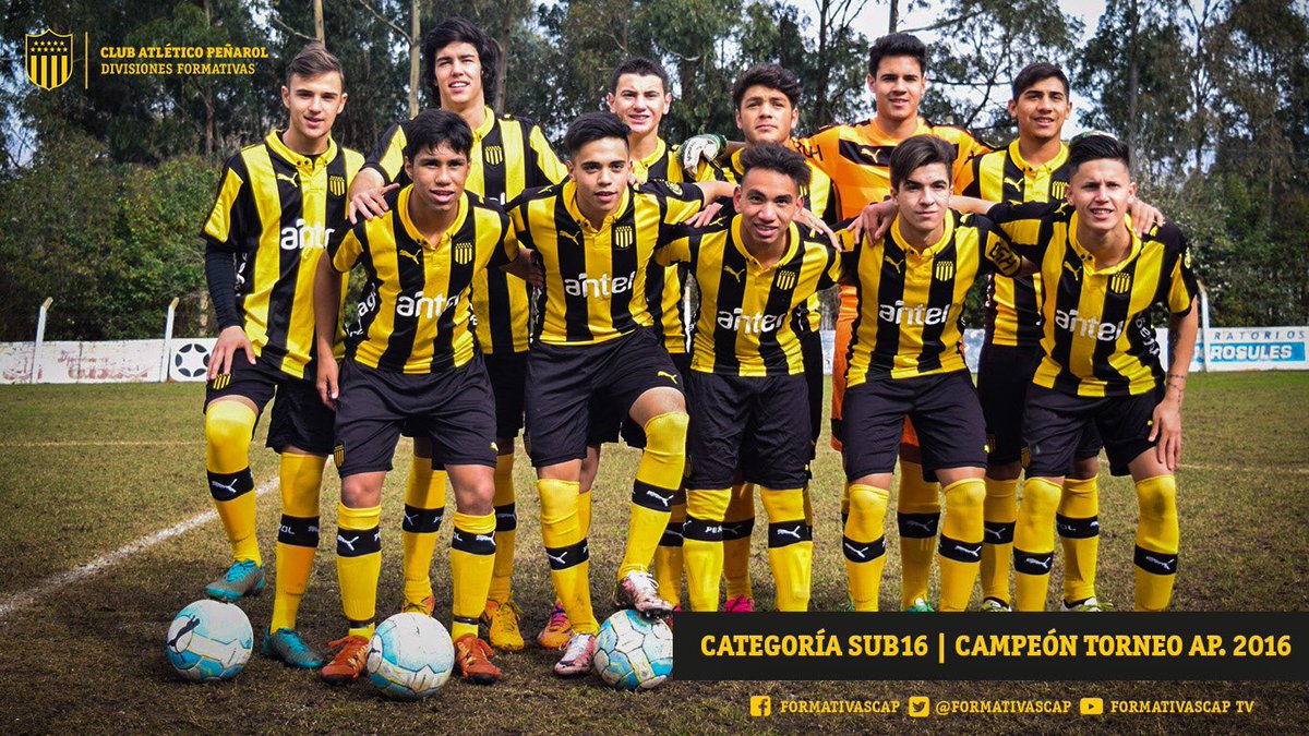 FormativasCAP's tweet photo. La #Sub16 de @FormativasCAP se consagra CAMPEÓN 🏆 del torneo Apertura 2016 ¡FELICITACIONES PLANTEL Y CUERPO TÉCNICO! https://t.co/J7VIQnSyx7