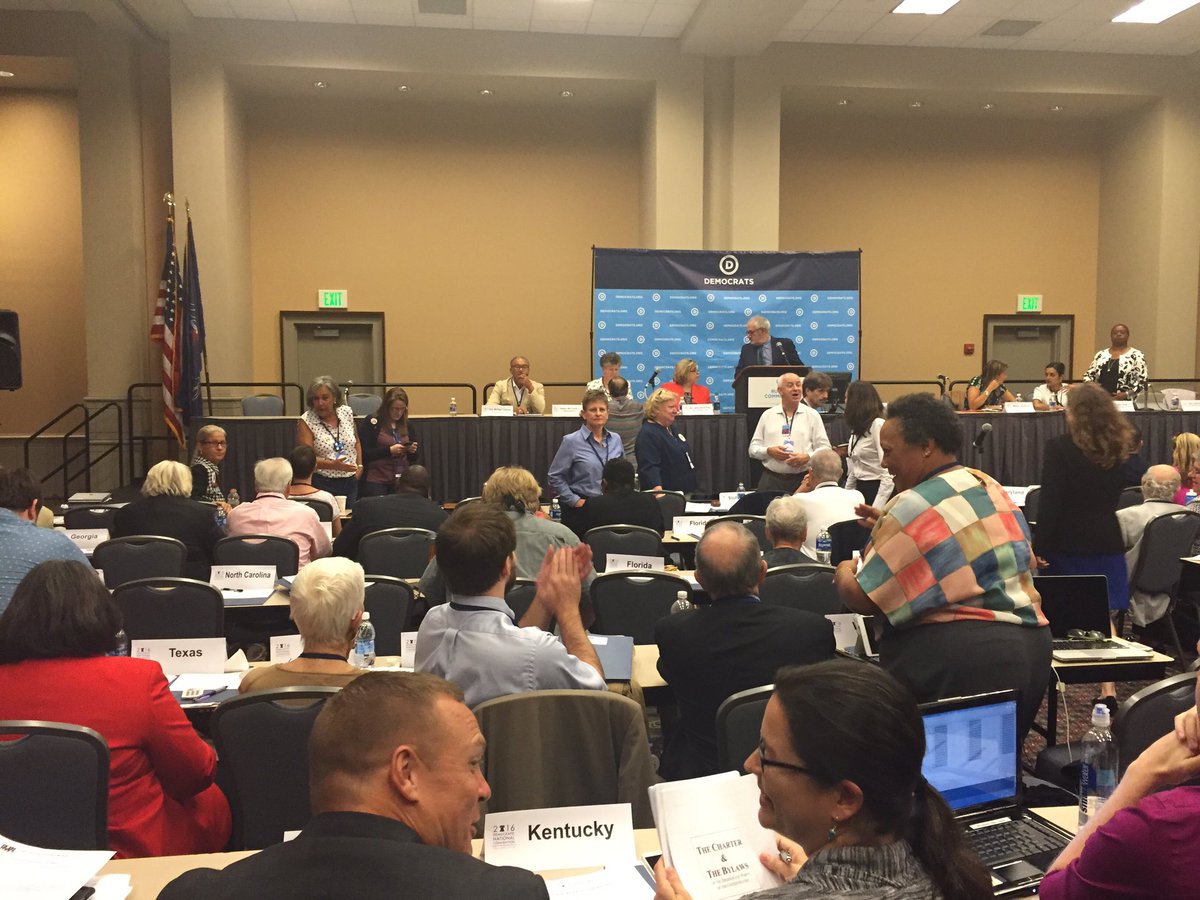 McCarterForRep's tweet image. 16 min debate underway on the abolishment of super delegates!