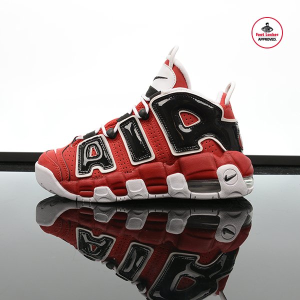 Foot Locker on Twitter: Grade School Air More Uptempo in Red/Black/White is in stores now. https://t.co/SC4ZHYBjDk" / Twitter