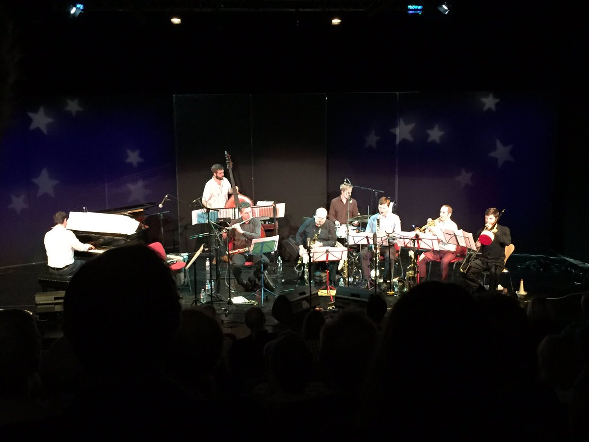 coollyndz's tweet photo. David patrick tentet at The Studio. Fab stuff! Esp that guy on the tenor... 😍🎷🎧#edjazzfest https://t.co/E0h0NNieQs