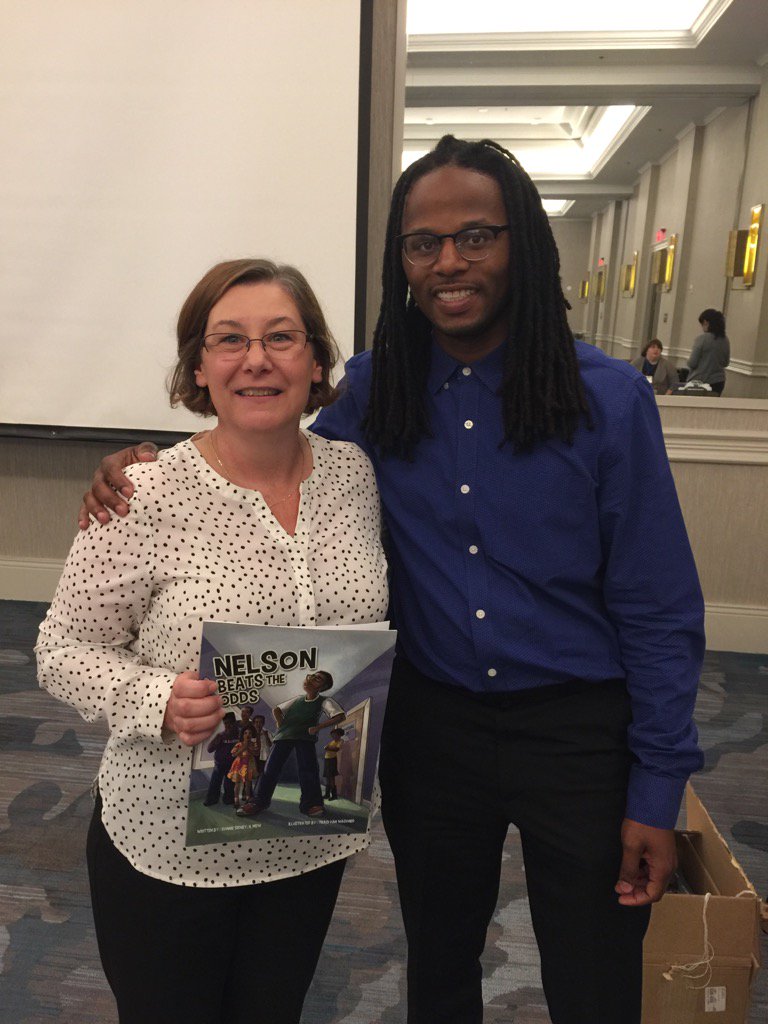 CLochnerDPS2015's tweet photo. #jjsupport2016 #RonnieSidney #CreativeMedicine: Healing through words, LLC Thanks for sharing ur story and books. https://t.co/GWLpXYF9Eh