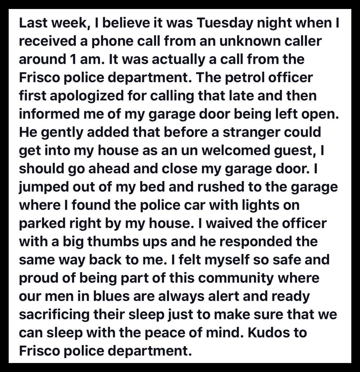 Frisco Police tweet media
