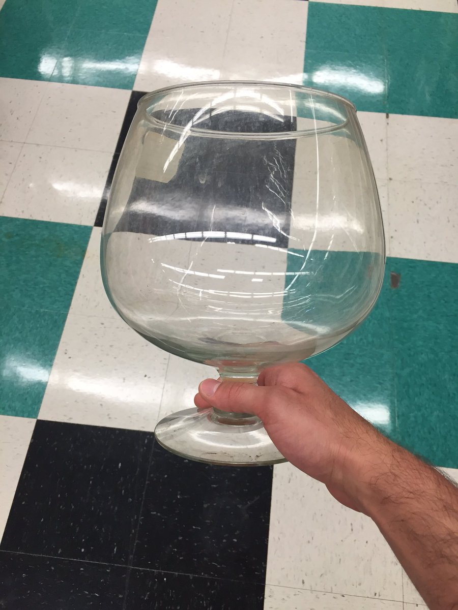 Cabelltice's tweet photo. Prepping for #USBC rounds this year. As they say - Go big or go home. #glassware #sigbev #sigbevlol https://t.co/3K3UI20dlI