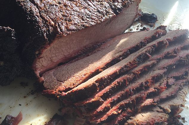 #hungry? Enjoy <a href="/LenaBBBQ/">Lena B  Bar-B-Que</a> today at <a href="/ElkMtnBrewing/">Elk Mountain Brewing</a>! Pairs perfectly with our Amber. #BeerLove #meat