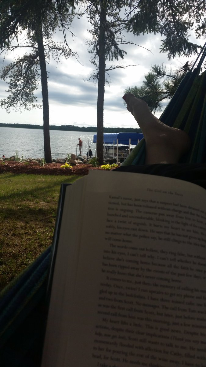 jensunstrom's tweet photo. Enjoying one of my last "non-teacher" books of the summer! https://t.co/M1uCHzWXeu
