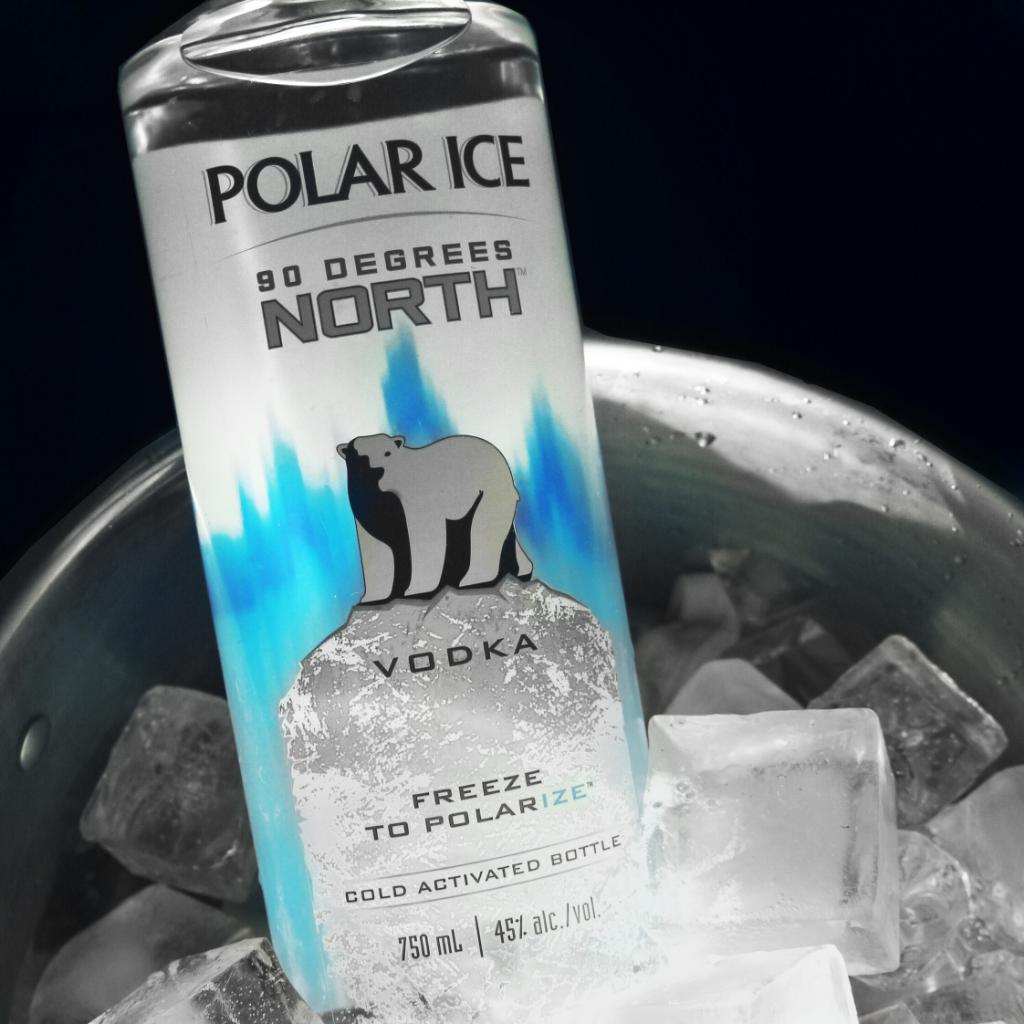 #PolarIce and chill. #PolarIceVodka #90North #iceicebaby