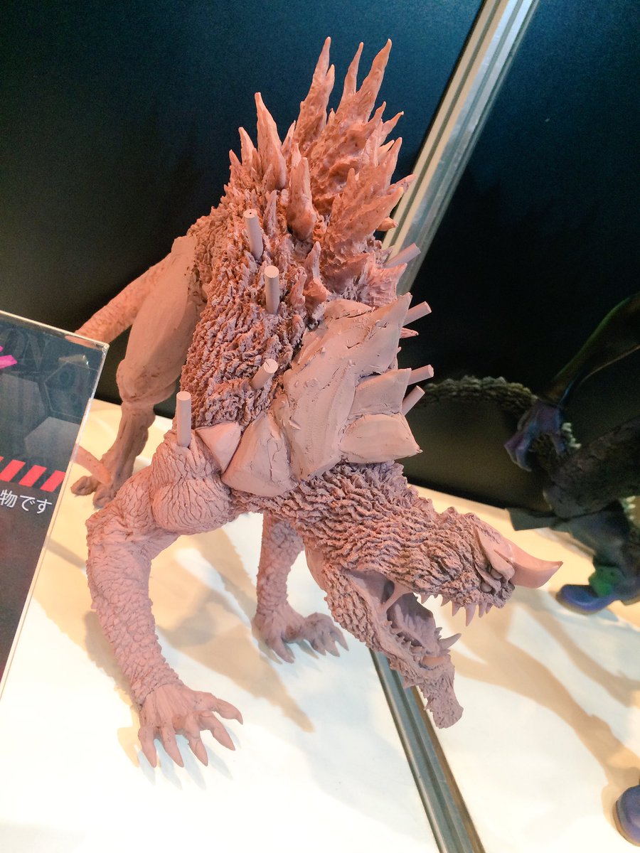Ohuchi_RIDER's tweet photo. 東宝30cmシリーズ ゴジラ対エヴァンゲリオン 覚醒形態とビーストモード！こいつはヤバイ
#wf2016s https://t.co/4njHzC4bQZ