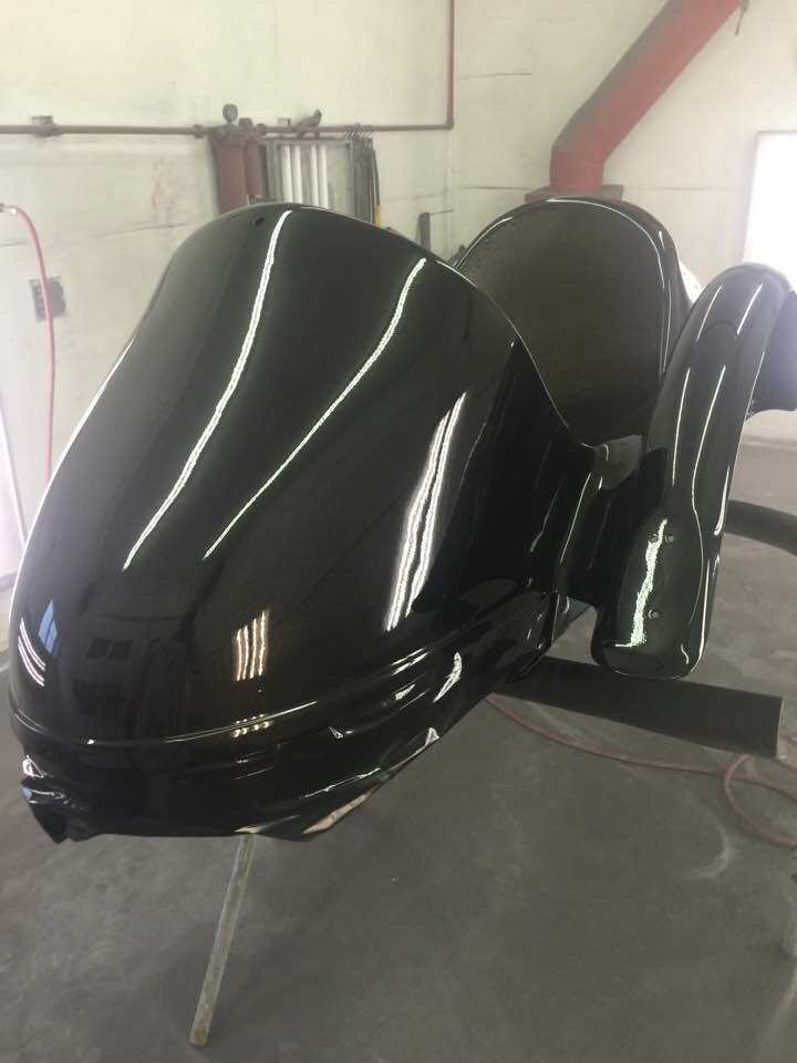 highcompgarage's tweet image. Well, Captains first coat done. #highcompgarage #highcompression