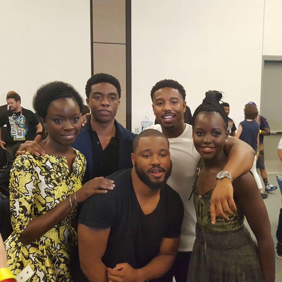 It’s official. #BlackPanther #SDCC2016