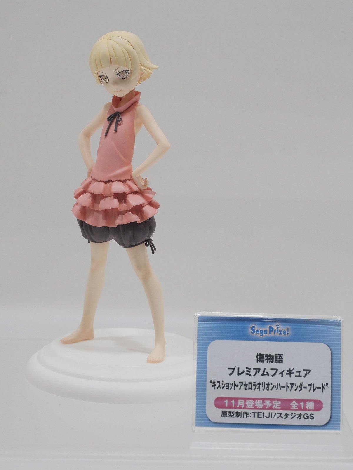 ガレージキット ワンフェス WF2019 キスショット半身像 傷物語 ワンフェス 猫也ねこや キスショット ガレージキット 忍野忍 傷