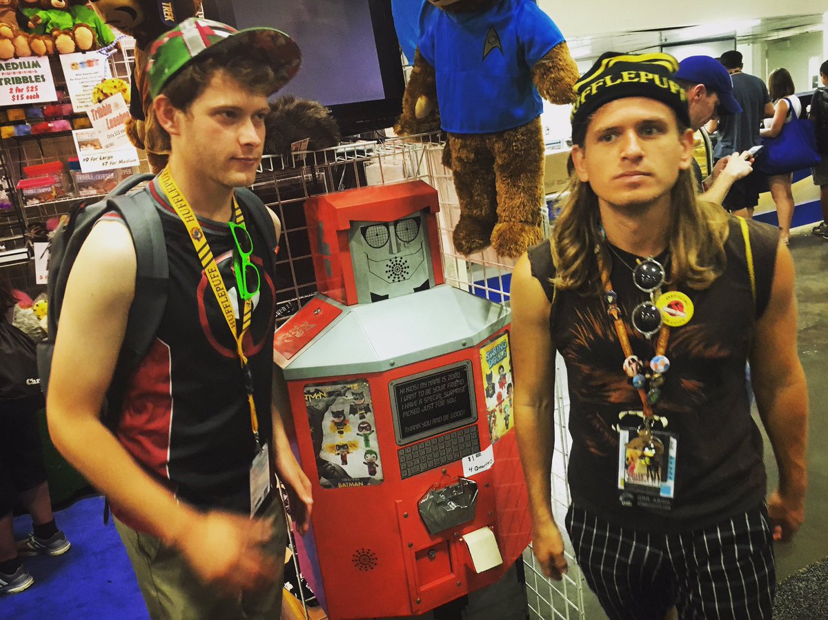 RobotTeammate's tweet photo. Our #botbro ZORO 🤖 #sdcc2016 https://t.co/tSSWiDRlF1