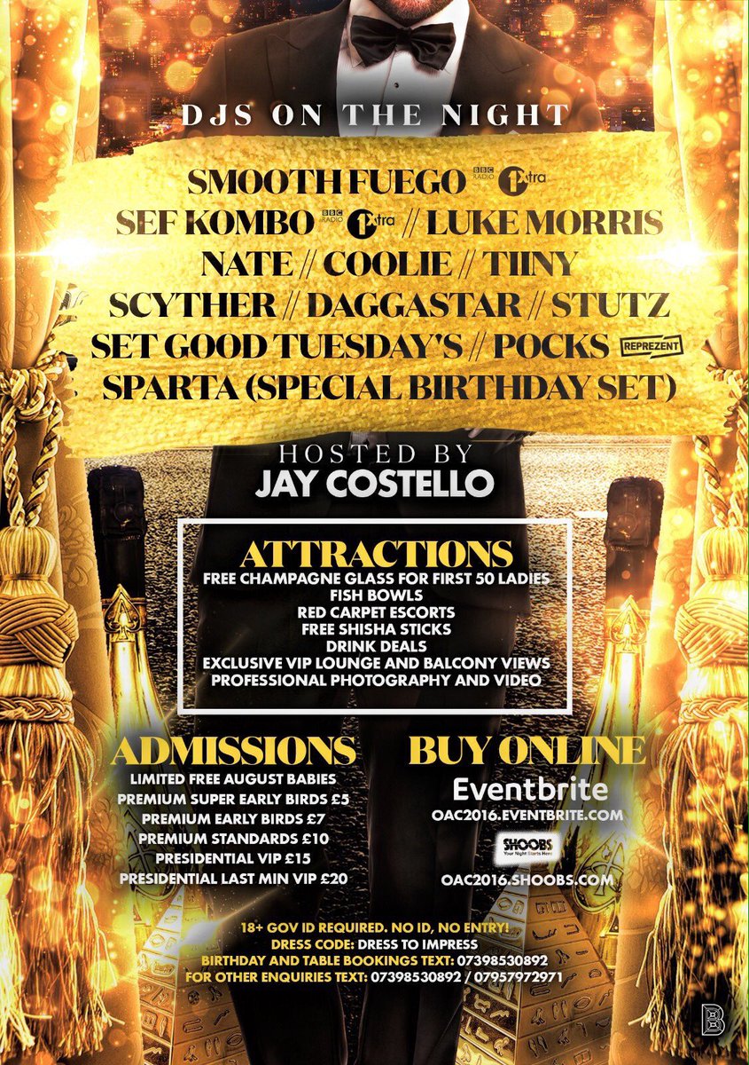 2wavedNotts's tweet photo. the wave isn't exactly finished... 

#OAC2016 on the 12th Of August 

@ Prestigious Club Mode🍾🌟 https://t.co/V82435Xn8Q