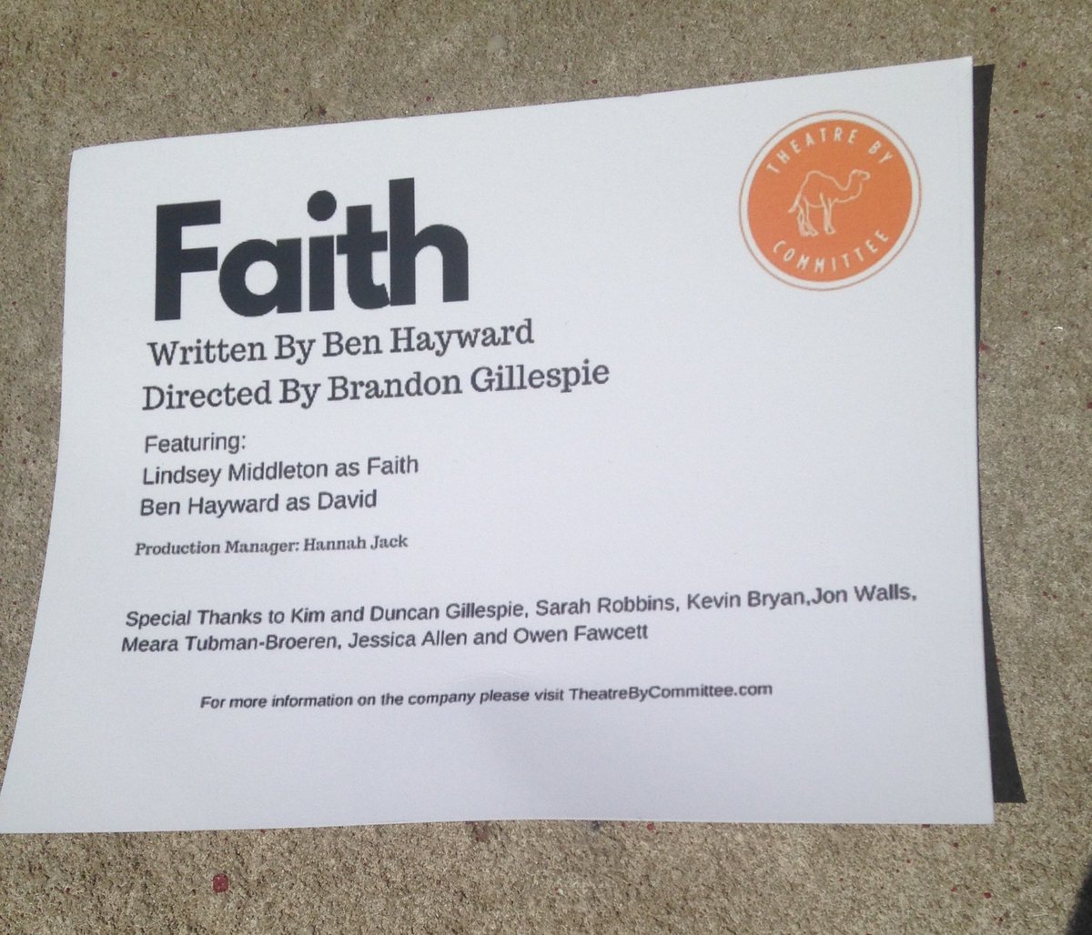d_chua's tweet photo. Terrific afternoon @HamOntFringe w/ FAITH, #TheBathtubGirls & #DirtyGirlFringe all worth seeing! Next #OthellaMoore https://t.co/H4Cuh82XFl