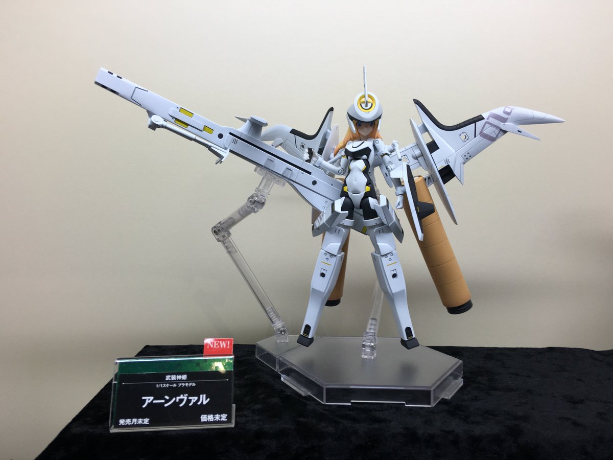 コトブキヤ宣伝 在 Twitter 上 Wf16s 武装神姫 より アーンヴァル デコマス ストラーフ 原型初展示です Wf16s T Co Jjpwig5w0t Twitter