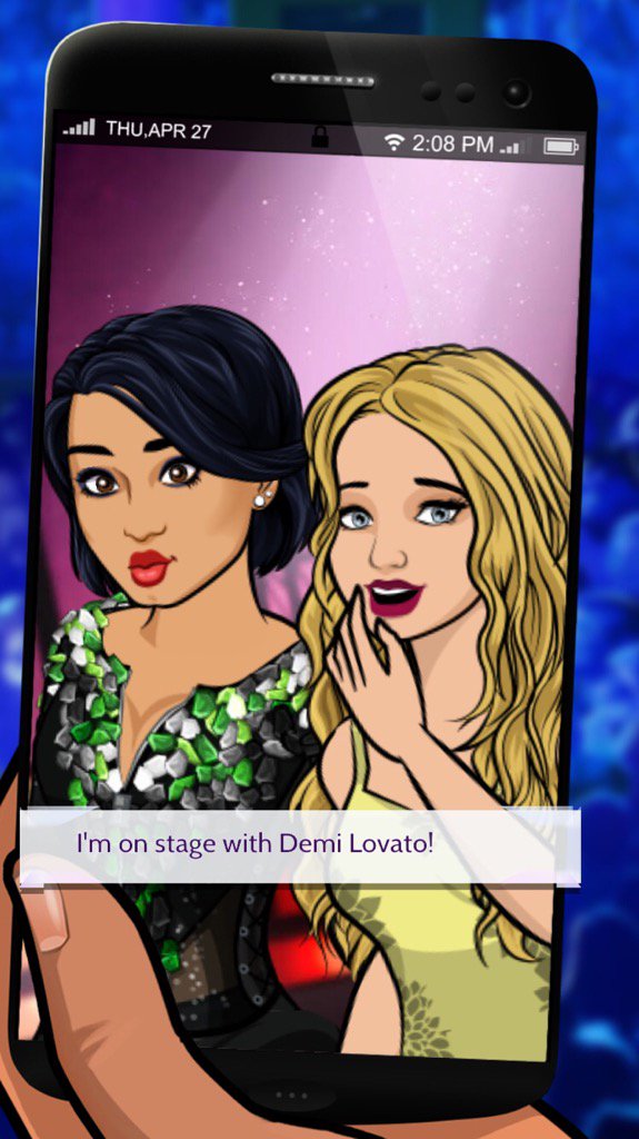 jodiech_'s tweet photo. I got a photo on stage with Demi Lovato! #episode #demipathtofame https://t.co/TMvJV8MeDX https://t.co/XWukwFvoHu