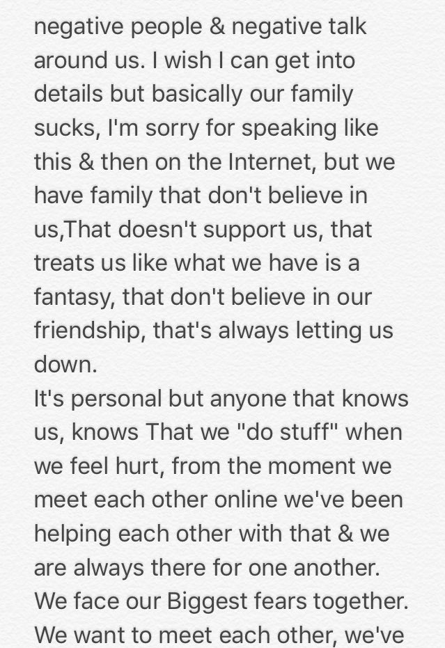 itsCxistineC's tweet photo. This is very important💯 Thank you to all that help us💓 Please RT #InternetFriendPositivity #InternetBestFriend https://t.co/YylUobvcwa