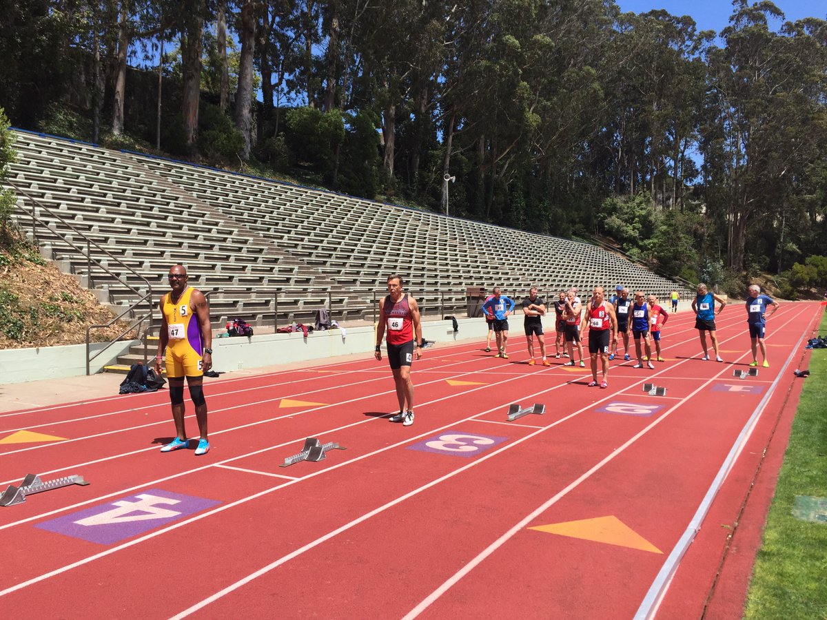 sftrackandfield's tweet photo. Men’s 200 meter!!! #track #masterstrackandfield #pridemeet2016 #sftfc https://t.co/Pz8yQq4gWd