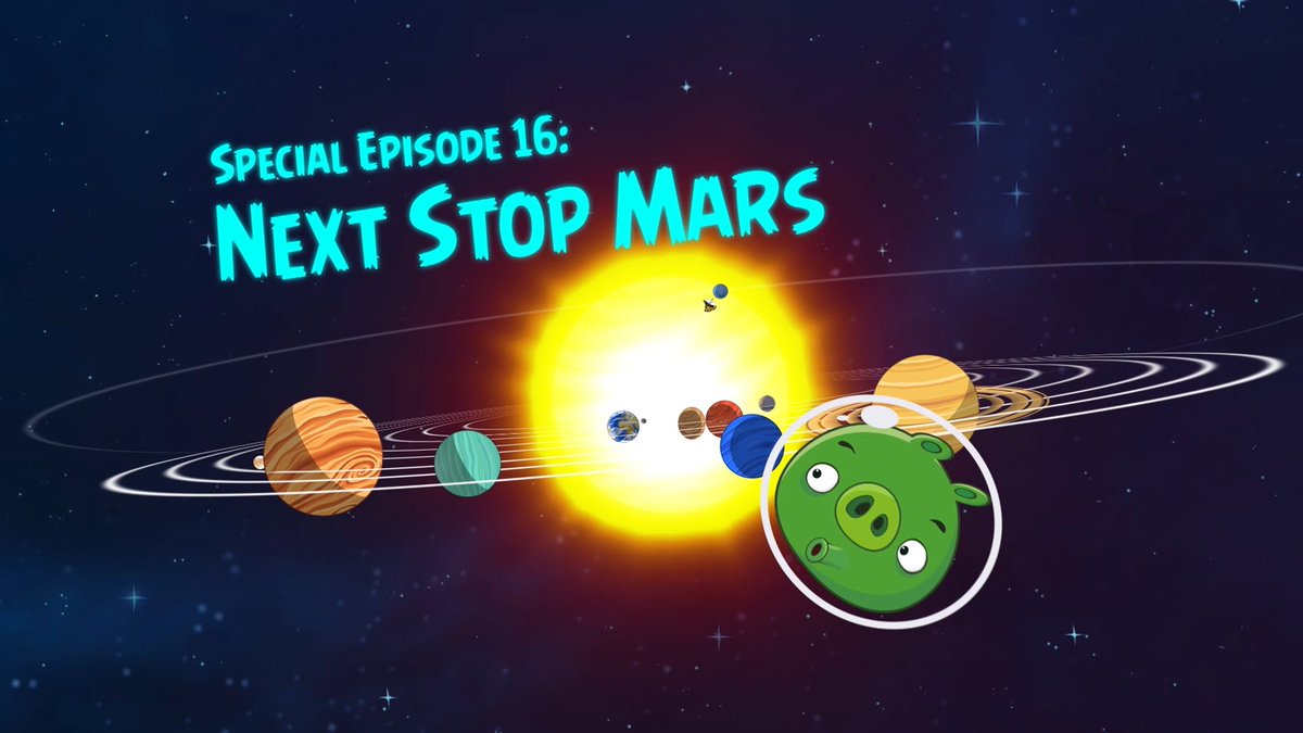 AngryBirds's tweet photo. Our #RocketScienceShow is back for a special episode. Learn all about @NASA's #JourneyToMars https://t.co/RUtXBOxlZv https://t.co/vK6j6uUMmY