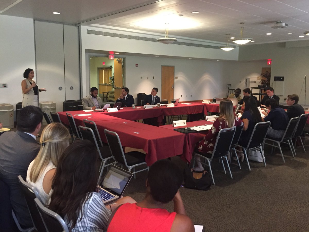 FSUSGA's tweet image. What is SGA doing on this sunny Saturday? Hosting the summer meeting of the Florida Student Association of course!