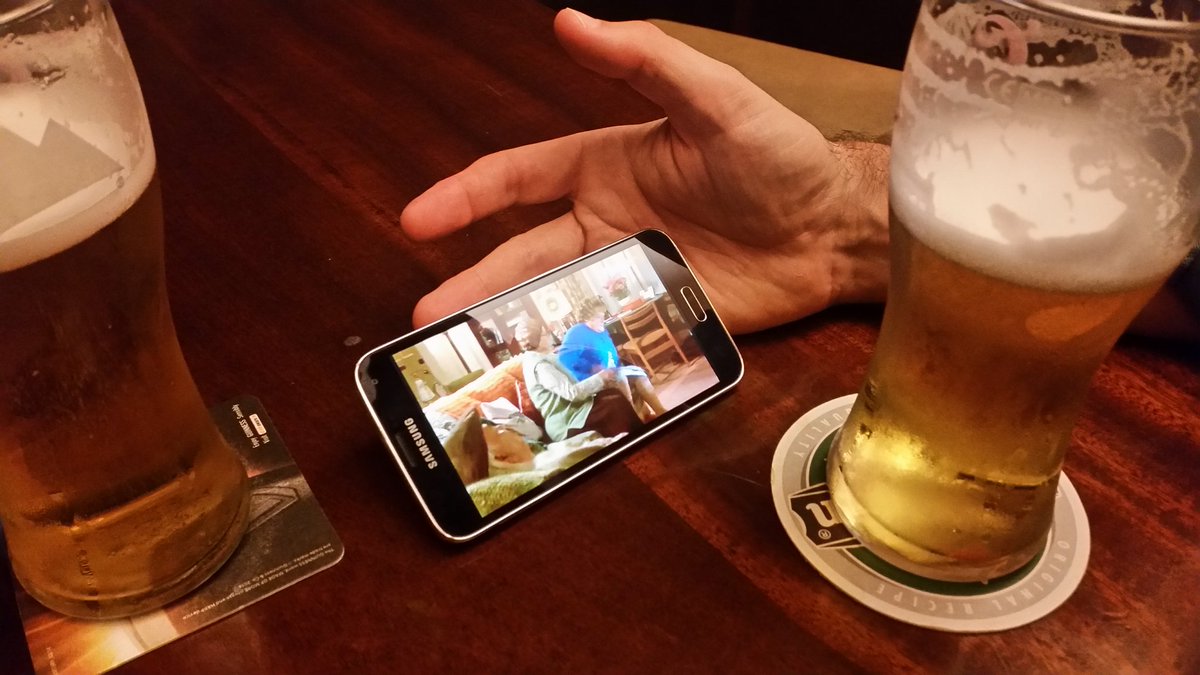 ashduffire's tweet photo. @MrsBrown in the pub watching #MBBLive https://t.co/hUeHYLduXa