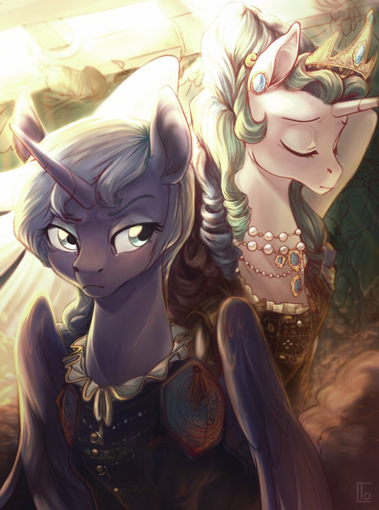 Lobo_Nox1313's tweet photo. Anna and Siana by LocksTO
https://t.co/nnMIJ10PTD
#mlpfim #brony #PrincessCelestia #PrincessLuna https://t.co/o6P5ONuWNY