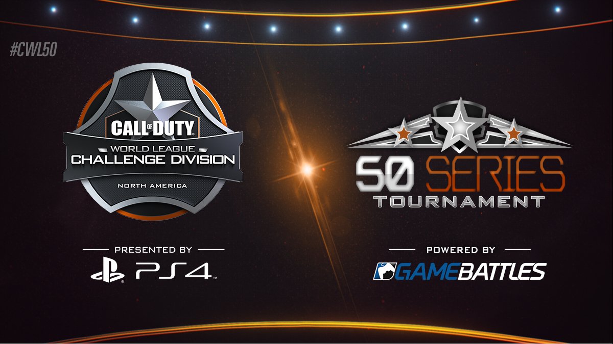 GameBattles's tweet photo. Don't miss out on tonight's 5 Credit @CODWorldLeague #CWL50 Series Tournament. Sign Up - https://t.co/ZXkwgbAW37 https://t.co/KqSmjjjEj9
