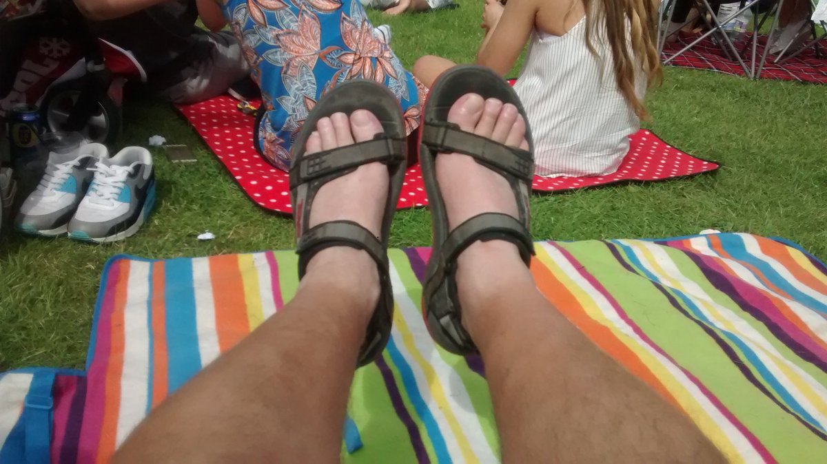 Sandal &amp; socks rocks #LIMF2016